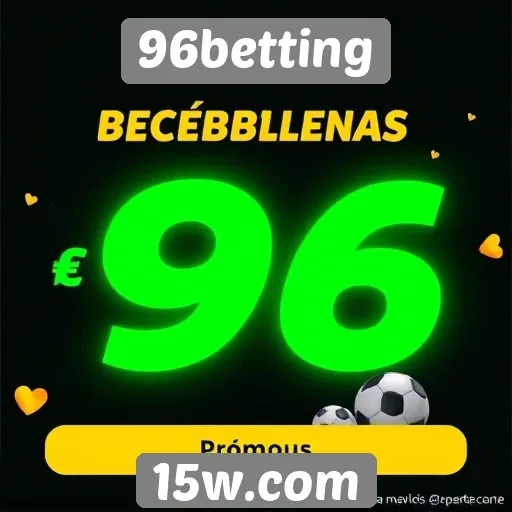 Promoções e bônus oferecidos no 96betting